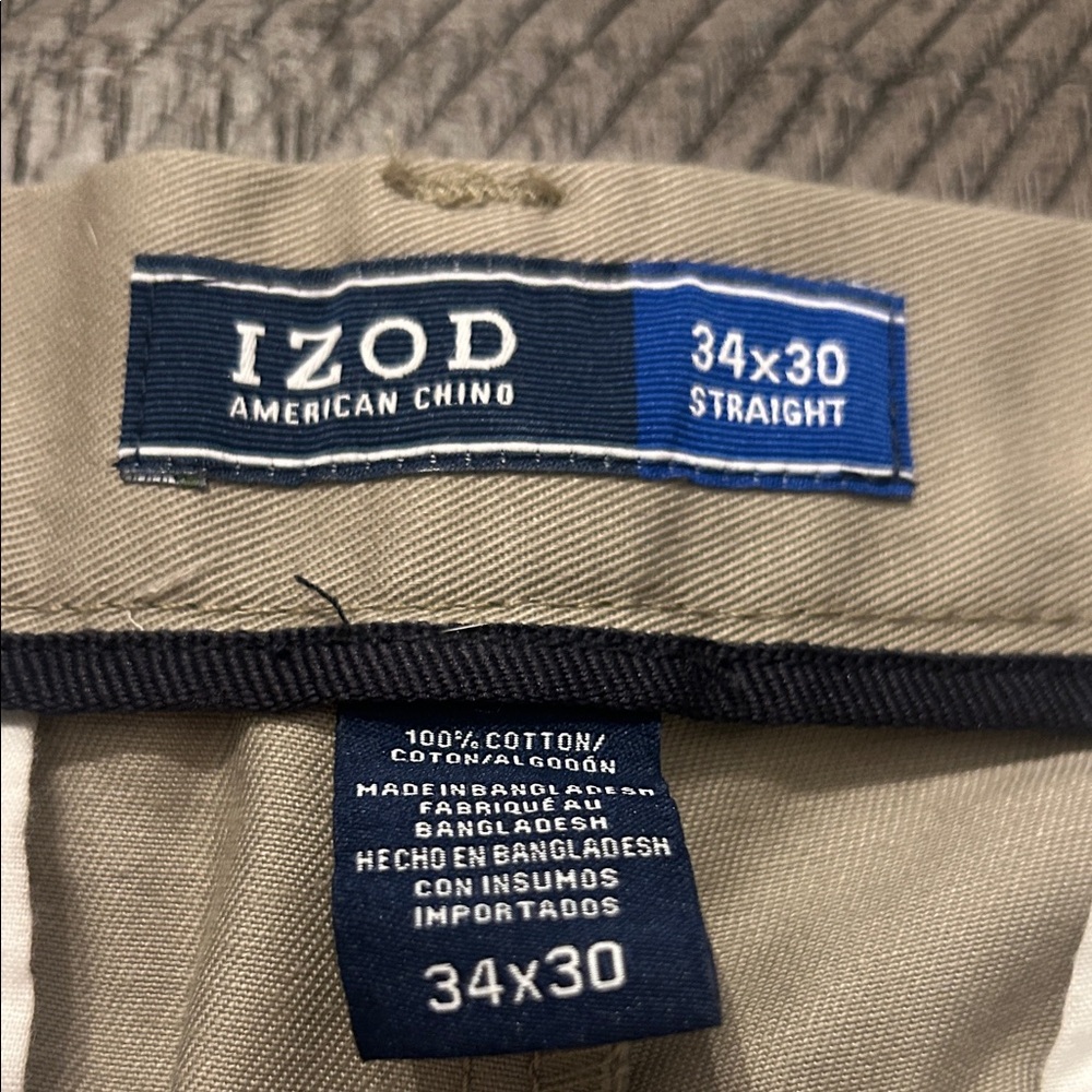 Izod American Chino Pants - Beige